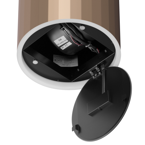 Островная вытяжка Maunfeld Adelaide 39 Wall Gold (золотой) 7