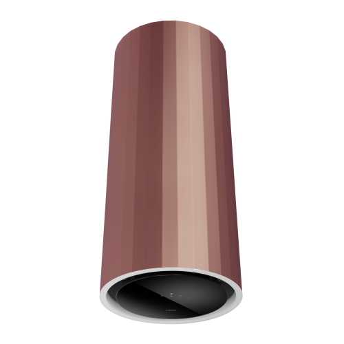 Островная вытяжка Maunfeld Adelaide 39 Wall Pink gold (розовое золото) 1