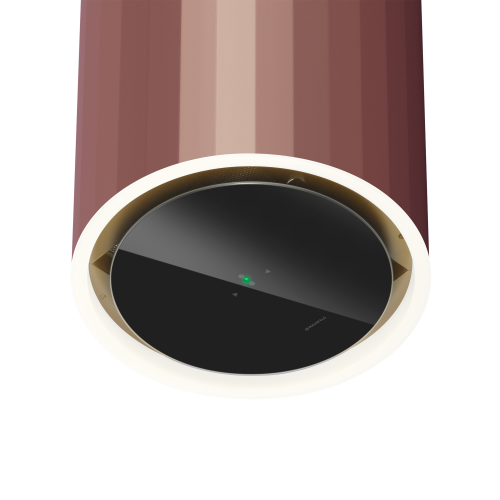 Островная вытяжка Maunfeld Adelaide 39 Wall Pink gold (розовое золото) 5