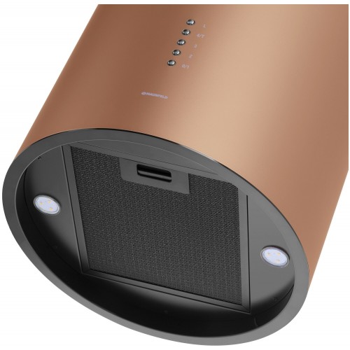 Островная вытяжка MAUNFELD Lee Isla 39 (медный) 2