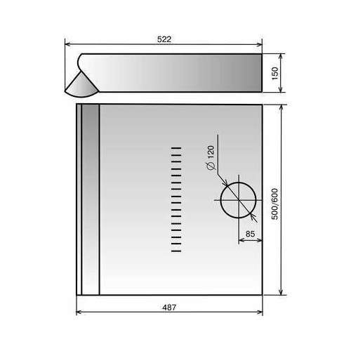 Подвесная вытяжка ELIKOR Davoline 50 (50П-290-ПЗЛ) (коричневый) 1