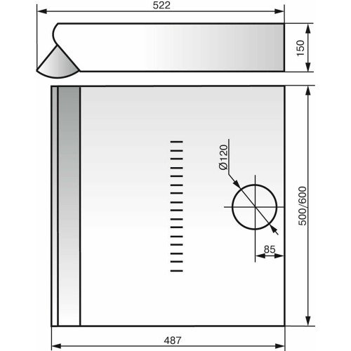 Подвесная вытяжка Elikor Davoline 60 (60П-290-П3Л) (топленое молоко) 2