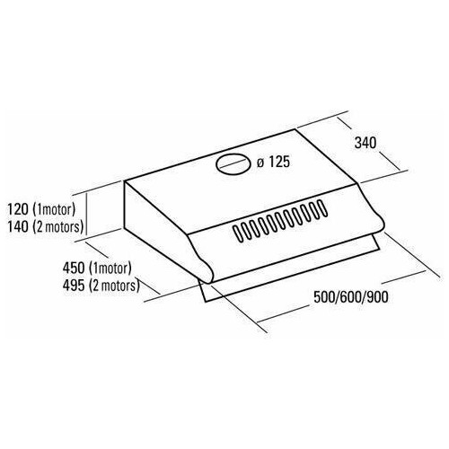 Подвесная вытяжка GEFEST ВО-2501 К47 (коричневый) 4