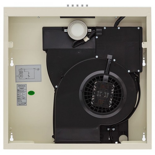 Подвесная вытяжка Krona ERMINA 500 PB (слоновая кость) 2