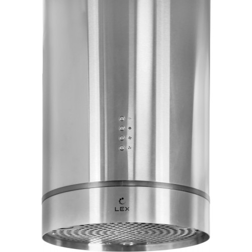 Потолочная вытяжка LEX Tubo Isola 350 (нержавеющая сталь) 1
