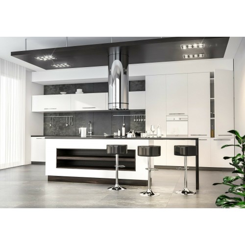 Потолочная вытяжка LEX Tubo Isola 350 (нержавеющая сталь) 8