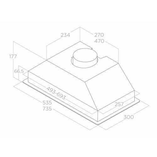 Встраиваемая вытяжка Elica Era S IX/A/52 (PRF0142886) (нержавеющая сталь) 4
