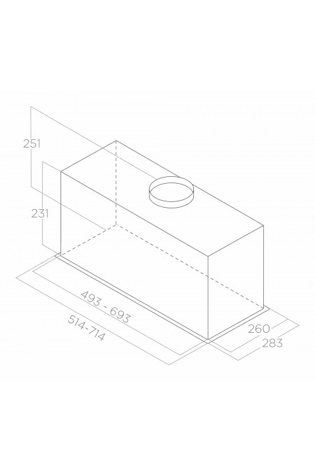 Встраиваемая вытяжка Elica FOLD GR/A/52 (серебристый) 1