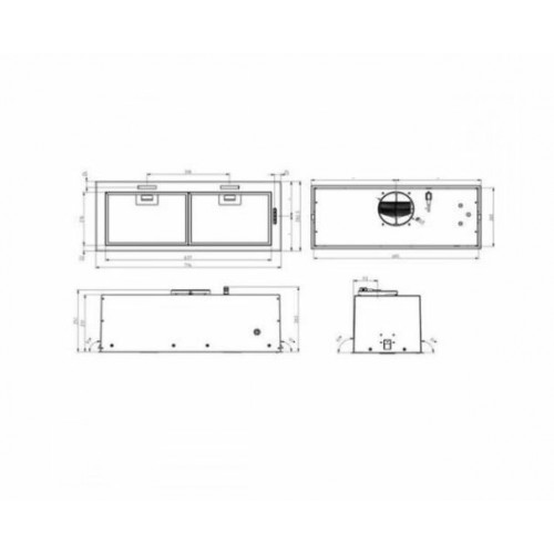 Встраиваемая вытяжка Elica FOLD GR/A/52 (серебристый) 7