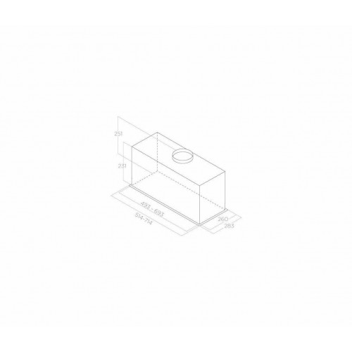 Встраиваемая вытяжка ELICA FOLD S IX/A/52 (PRF0181962) (нержавеющая сталь) 4