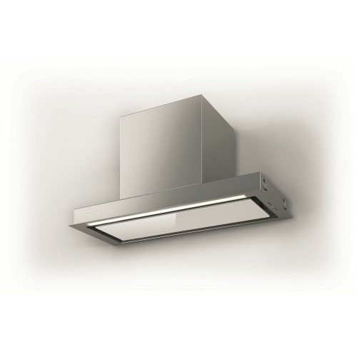 Встраиваемая вытяжка Elica HIDDEN 2.0 IXGL/A/72 (белое стекло/нержавеющая сталь) 1