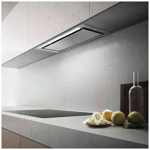 Встраиваемая вытяжка Elica HIDDEN 2.0 IXGL/A/72 (белое стекло/нержавеющая сталь) 2