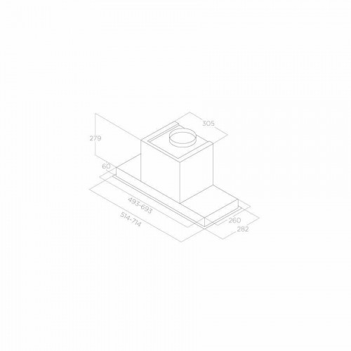 Встраиваемая вытяжка ELICA HIDDEN ADVANCE BL MAT/A/72 (черный) 4
