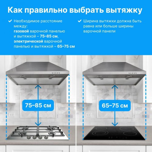 Встраиваемая вытяжка Elikor Cube 90 (90П-1000-Э4Д) (белый sm/белый) 9