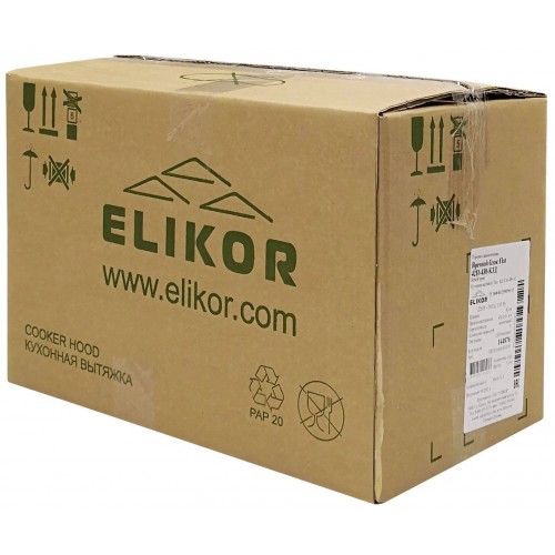 Встраиваемая вытяжка ELIKOR Flat 42П-430-К3Д (белый/хром) 6