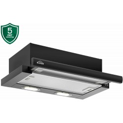 Встраиваемая вытяжка ELIKOR Интегра 45 (45П-400-В2Л) (черный/черный)