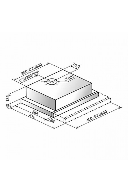 Встраиваемая вытяжка ELIKOR Интегра 50 (50П-400-В2Л) (белый/белый) 2