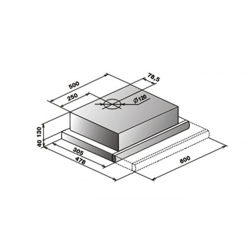 Встраиваемая вытяжка ELIKOR Интегра 50 (50П-400-В2Л) (белый/нержавеющая сталь) 9