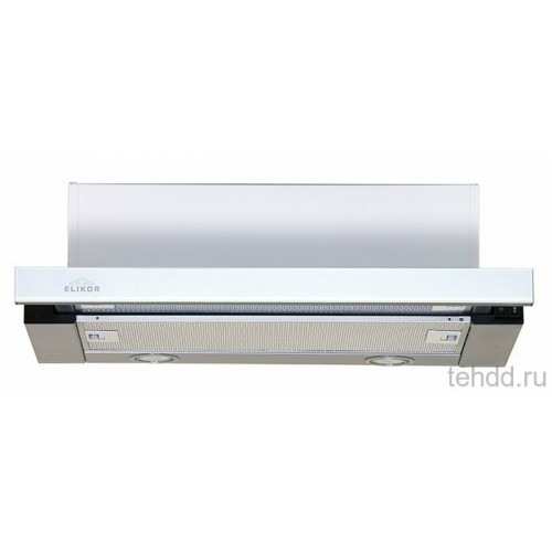 Встраиваемая вытяжка Elikor Интегра GLASS 60 (60Н-400-В2Д) (нержавейка/стекло белое) 1