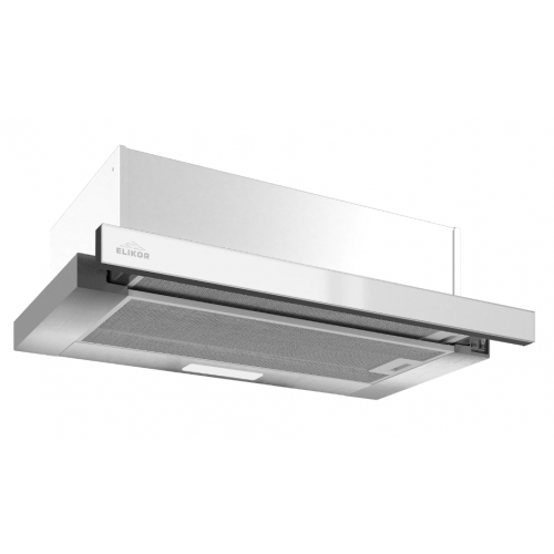 Встраиваемая вытяжка Elikor Интегра GLASS 60 (60Н-400-В2Д) (нержавейка/стекло белое) 2