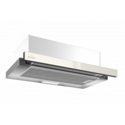 Встраиваемая вытяжка ELIKOR Интегра GLASS 60 (60Н-400-В2Д) (нержавеющая сталь/стекло бежевое)