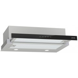Встраиваемая вытяжка Gorenje TH64E3SGB (нержавеющая сталь/стекло черное)