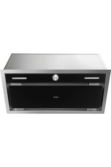 Встраиваемая вытяжка Haier HVX-BI664GB (черный/нержавеющая сталь) 