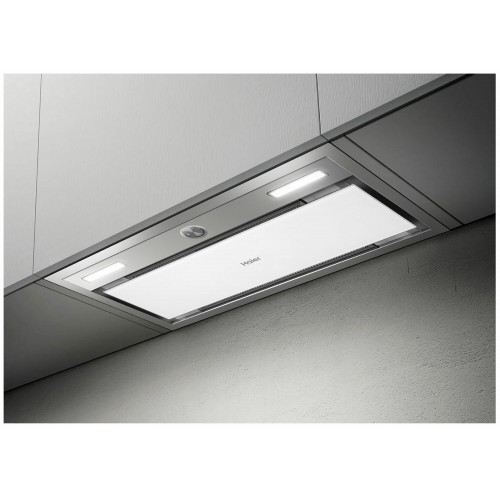 Встраиваемая вытяжка Haier HVX-BI664GWX (белое стекло/нержавеющая сталь) 8
