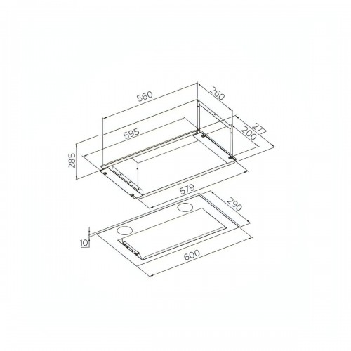 Встраиваемая вытяжка Haier HVX-BI671X (нержавеющая сталь) 5