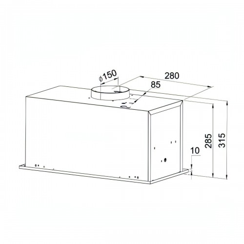 Встраиваемая вытяжка Haier HVX-BI671X (нержавеющая сталь) 6