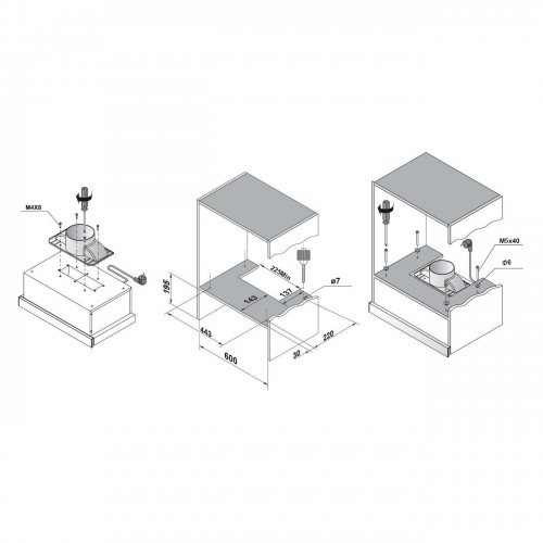 Встраиваемая вытяжка Haier HVX-T642GW (белый) 6