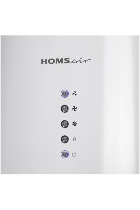 Встраиваемая вытяжка HOMSAIR ART 1050IS 35 (белый) 5