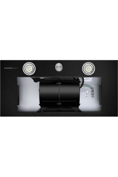Встраиваемая вытяжка HOMSair Camelia Power 60RD (черный) 4