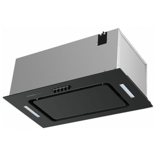 Встраиваемая вытяжка HOMSAIR Crocus Push 52 (черное стекло) 2