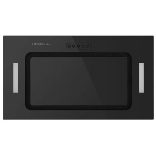 Встраиваемая вытяжка HOMSAIR Crocus Push 52 (черное стекло) 4
