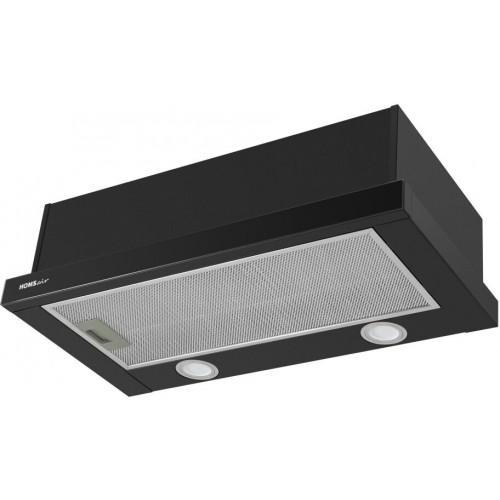 Встраиваемая вытяжка HOMSAIR FLAT 60 Glass (черный) 