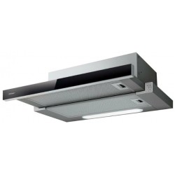 Встраиваемая вытяжка JETAIR ORION LX/GR/F/60/VT (PRF0099878C) (серый/стекло черное)