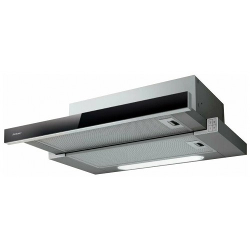 Встраиваемая вытяжка JetAir Orion LX/GR/F/60/VT (серый/стекло черное) 