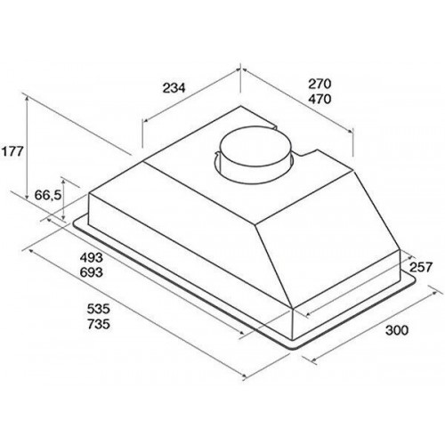 Встраиваемая вытяжка Jetair VIERA LUX BL/A/52 (черный матовый) 5