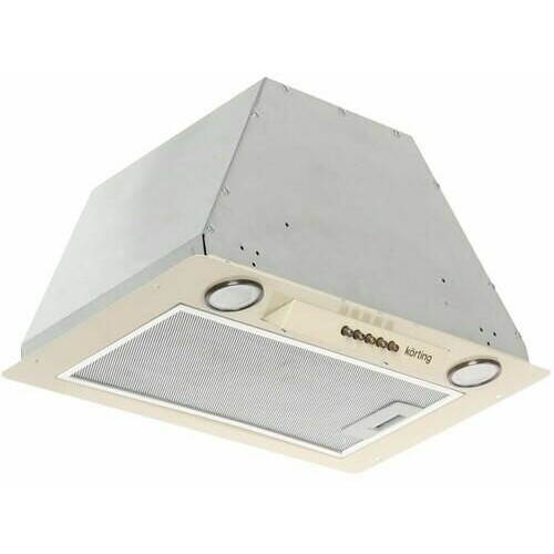 Встраиваемая вытяжка Korting KHI 6631 RB (слоновая кость/бронза) 1