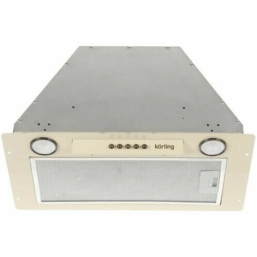 Встраиваемая вытяжка Korting KHI 6631 RB (слоновая кость/бронза) 2