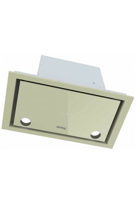 Встраиваемая вытяжка Korting KHI 6777 GB (бежевое стекло) 