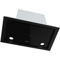 Встраиваемая вытяжка Korting KHI 6777 GN (черное стекло)