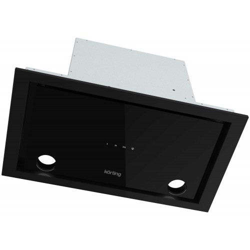 Встраиваемая вытяжка Korting KHI 6777 GN (черное стекло) 