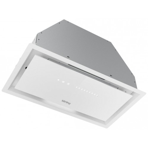 Встраиваемая вытяжка Korting KHI 6997 GW (белый/стекло белое) 