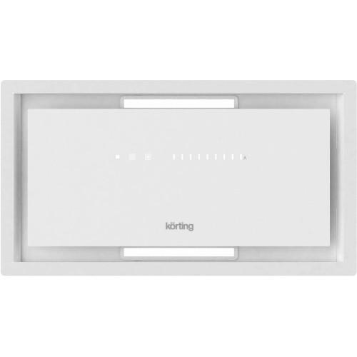 Встраиваемая вытяжка Korting KHI 6997 GW (белый/стекло белое) 2
