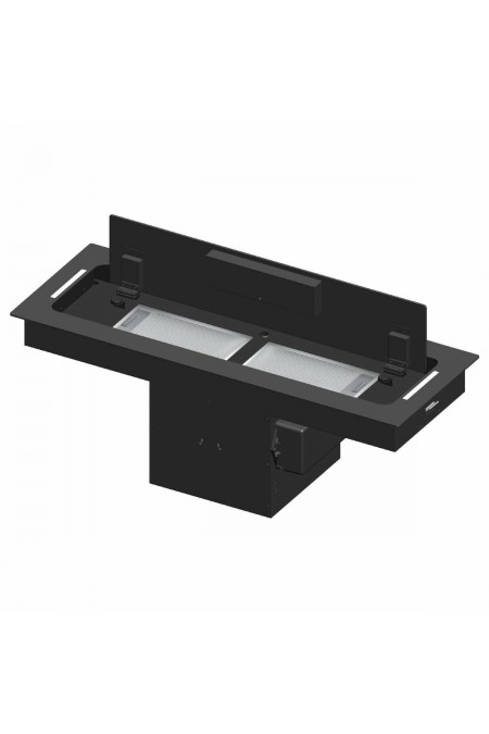 Встраиваемая вытяжка Korting KHI 9099 ICGN (черный) 3