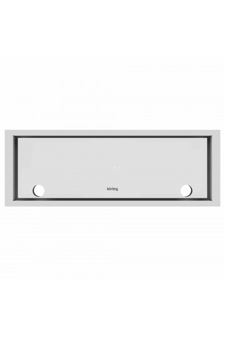 Встраиваемая вытяжка Korting KHI 9777 GW (белое стекло) 1