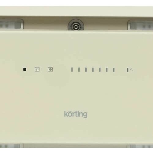 Встраиваемая вытяжка Korting KHI 9997 GB (бежевый/стекло бежевое) 6