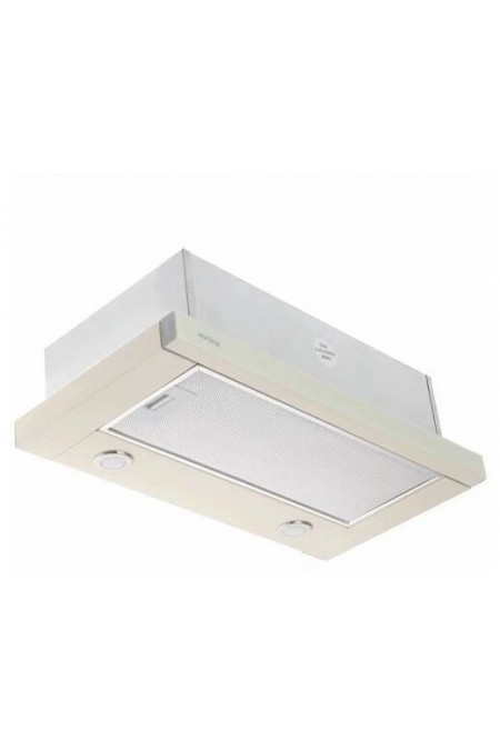 Встраиваемая вытяжка Korting KHP 6617 GB (бежевый/стекло бежевое) 1